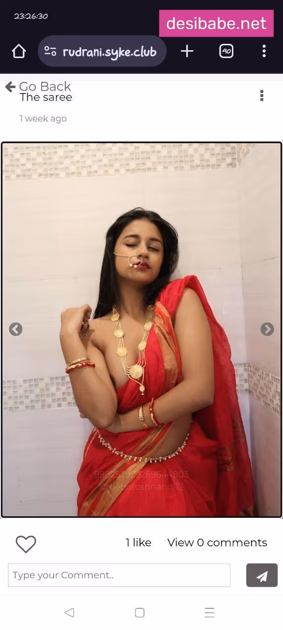Image of Arna Chakraborty Aka Udita Leaked Nudes Bengali Influencer Private Pics