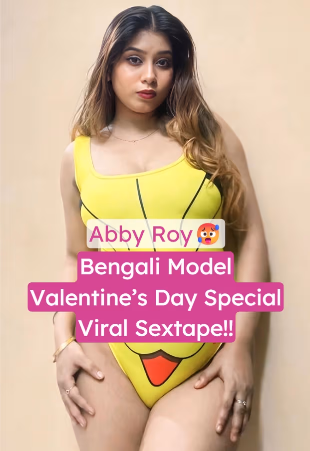 Bengali Influencer Abby Roy Viral Valentine's Day Leaked Hardcore Sextape With Boyfriend